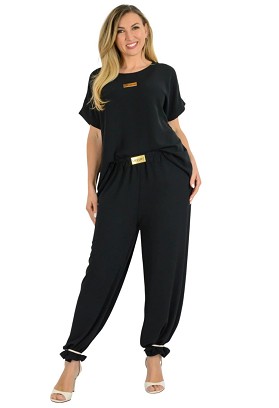 Luxory 2 részes szett Fekete Kb L/XXL-es