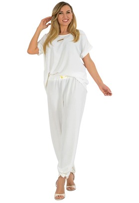 Luxory 2 részes szett Fehér Kb L/XXL-es
